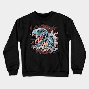 T-Rex Terror Crewneck Sweatshirt